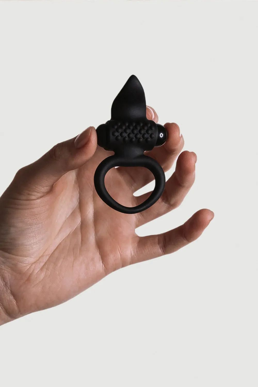 Adrien Lastic Lingus Black penisring vibrerend tong