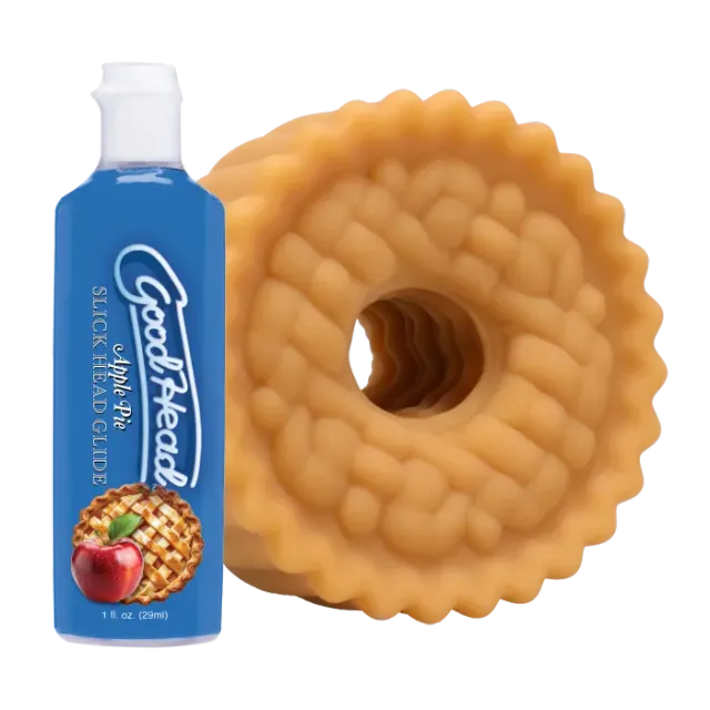 The Classics GoodHead Apple Pie Blowjob Set masturbator