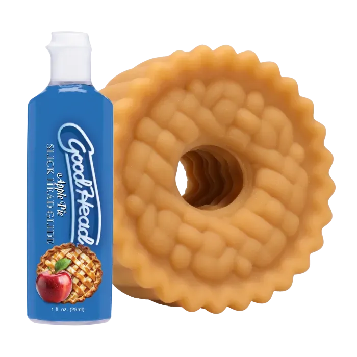 The Classics GoodHead Apple Pie Blowjob Set masturbator