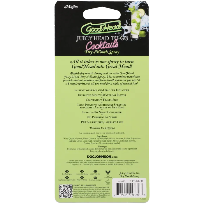 The Classics GoodHead Juicy Head mondspray mojito 9ml