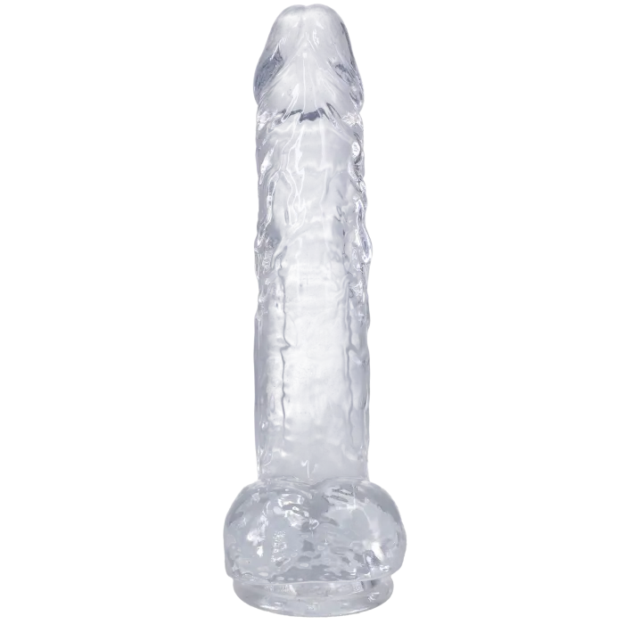 The Classics Really Big Dick In A Bag dildo 10 inch transparant