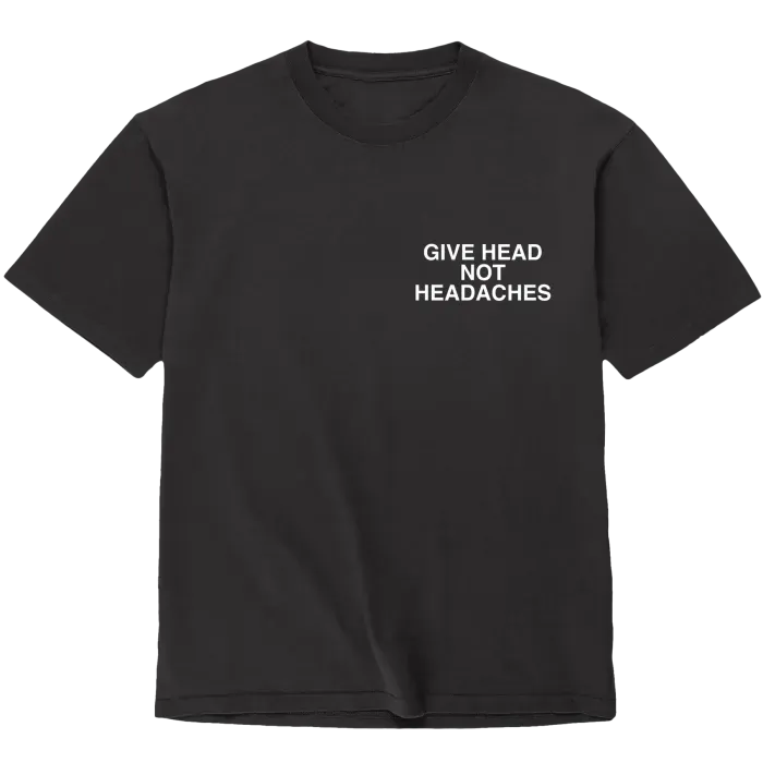 The Classics Assholes Live Forever Give Head Not Headaches T-shirt S zwart
