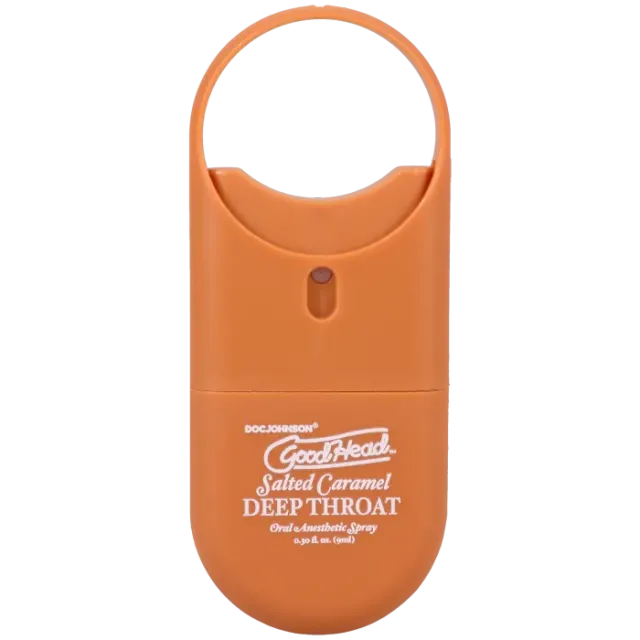 GoodHead Deep Throat To-Go keelspray salted caramel 9 ml