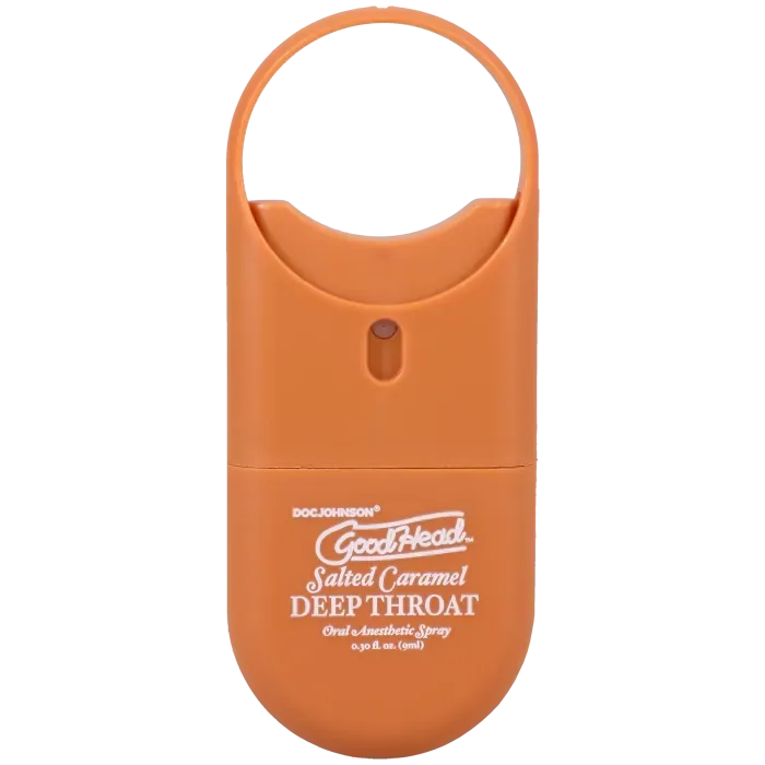 GoodHead Deep Throat To-Go keelspray salted caramel 9 ml