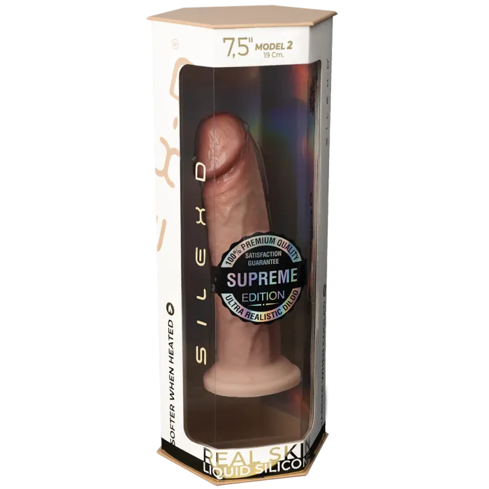 SILEX-D Real Skin Model 2 dildo 19 cm huid siliconen