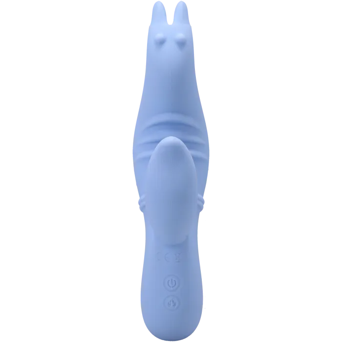 The Classics Into The C Seahorse Siren vibrator blauw siliconen