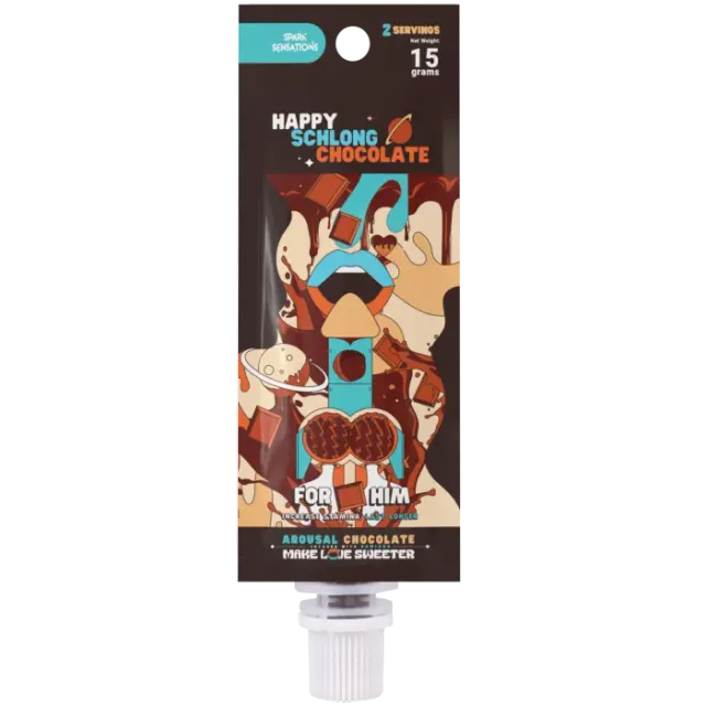 Happy Schlong His Chocolate vloeibaar 12 pack libido