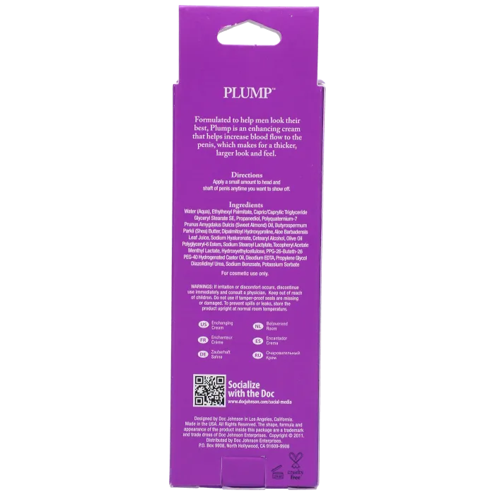 The Classics Intimate Enhancements Plump peniscreme 56g geurloos