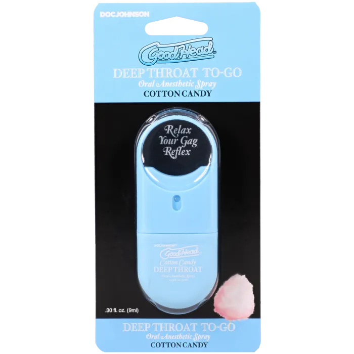 The Classics GoodHead Deep Throat spray 9 ml cotton candy