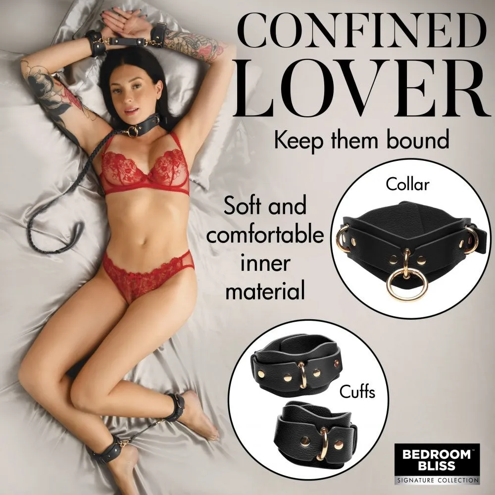 Bedroom Bliss Lover's Restraints Set bondageset rood 6-delig