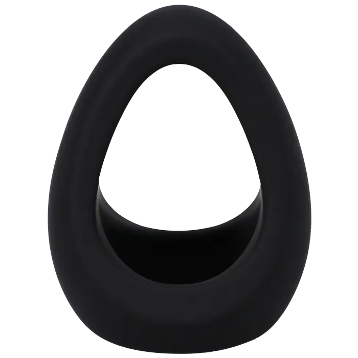 Rock Solid The Stretcher cockring zwart silicone