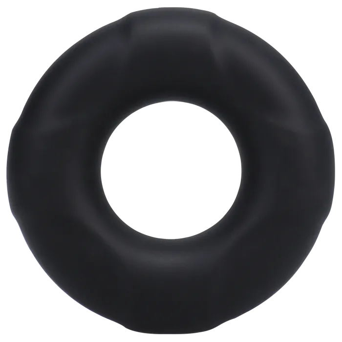 The Classics ROCK SOLID Lifesaver cockring blue glow silicone