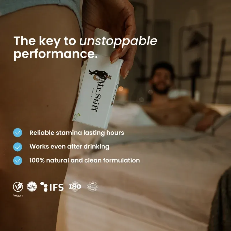 Mr Stiff Libido Pills libidocapsules natuurlijk 30-45 min