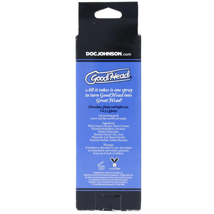 The Classics GoodHead mondspray 59 ml sour blue raspberry