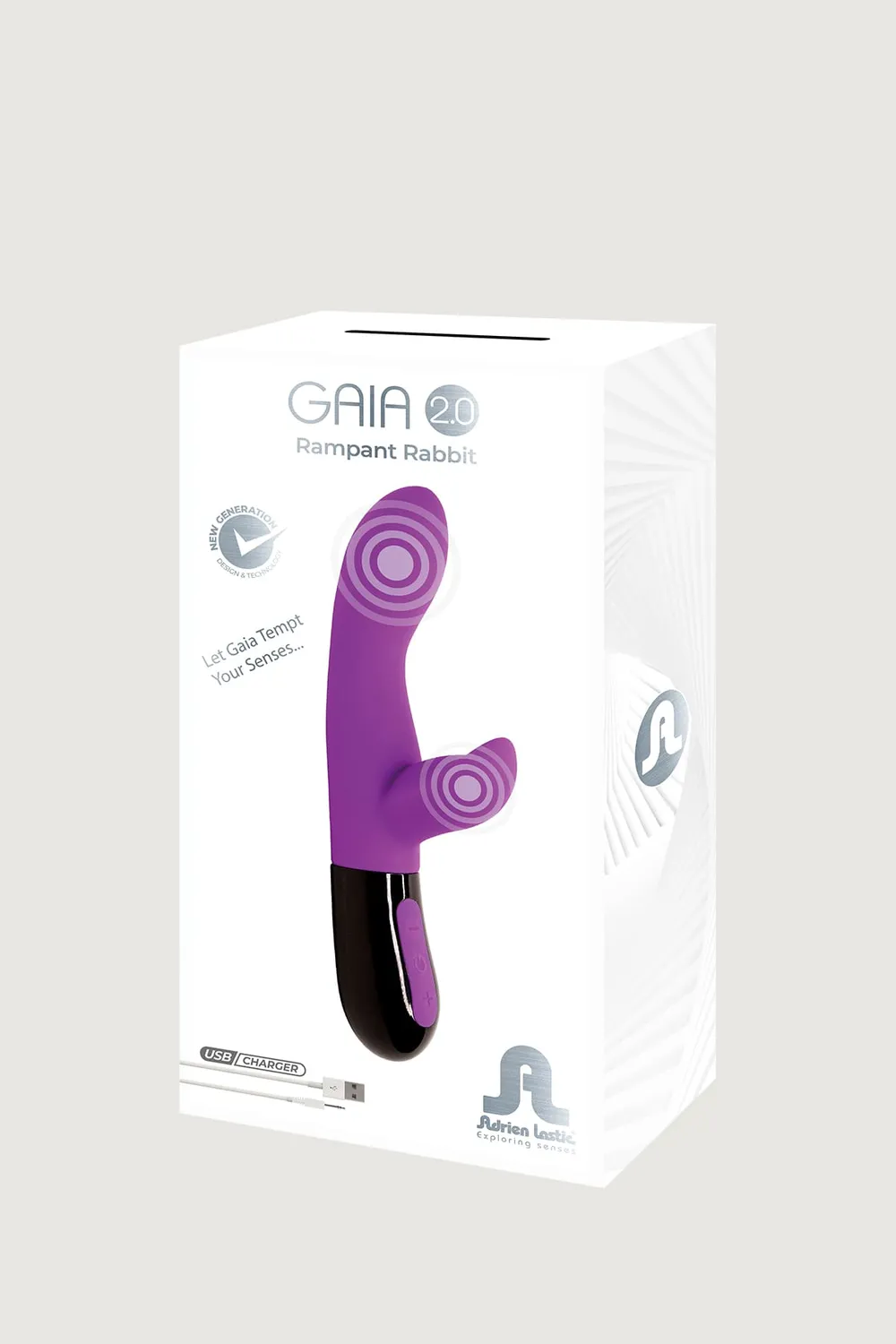 Adrien Lastic Gaia 2.0 vibrator dubbel 8 standen