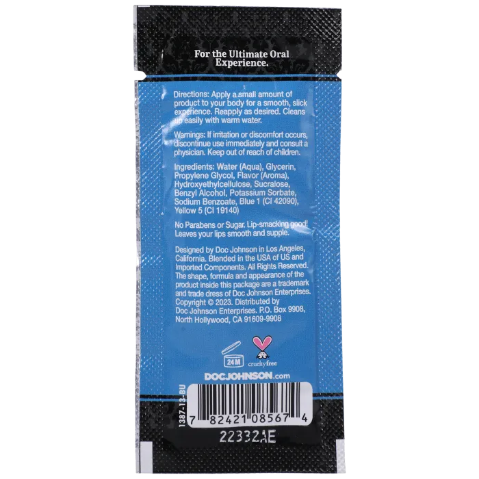 GoodHead Slick Head glijmiddel 6-pack 6 smaken proefset