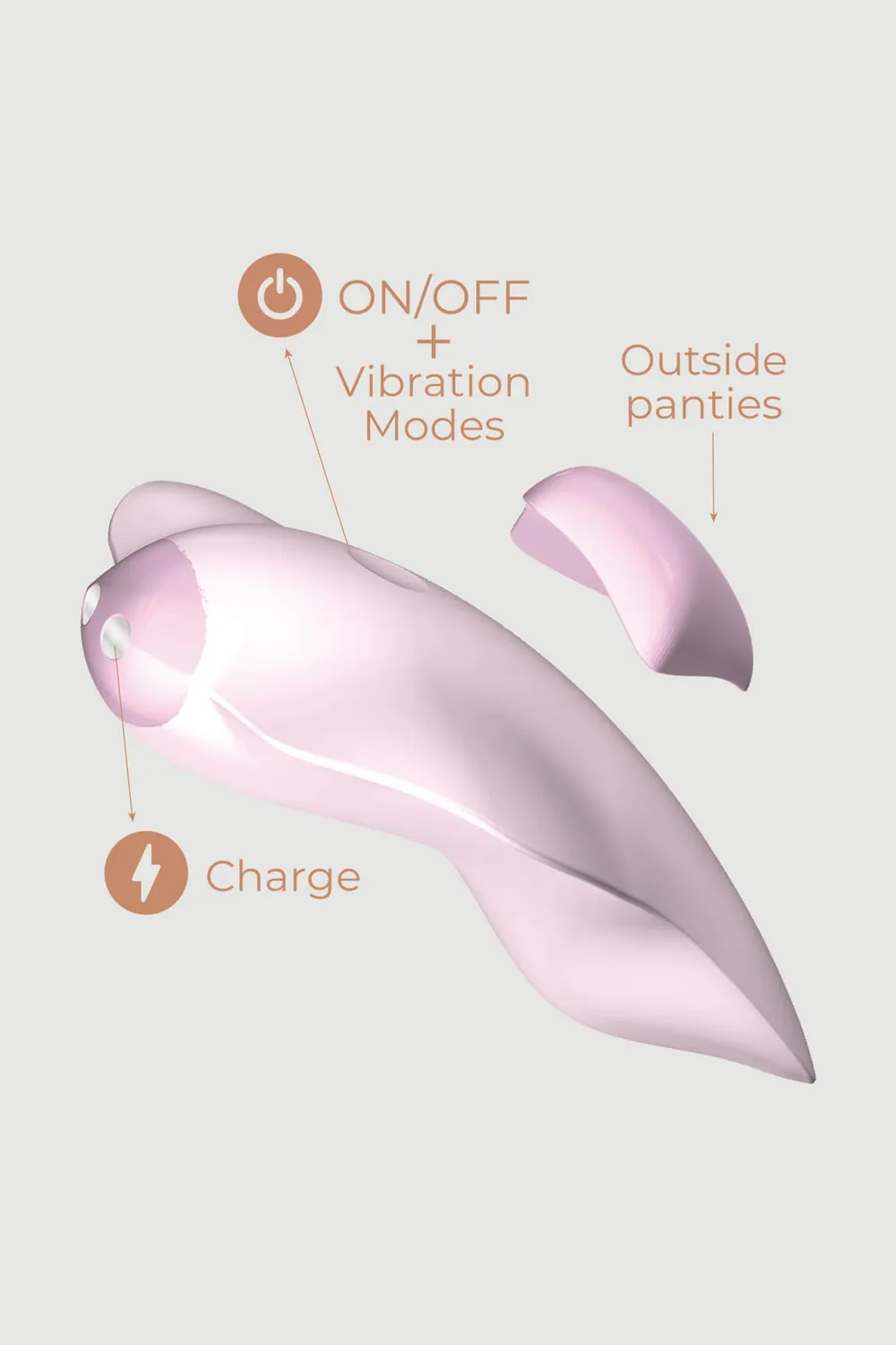 Adrien Lastic Temptation clitorisvibrator met app magneet