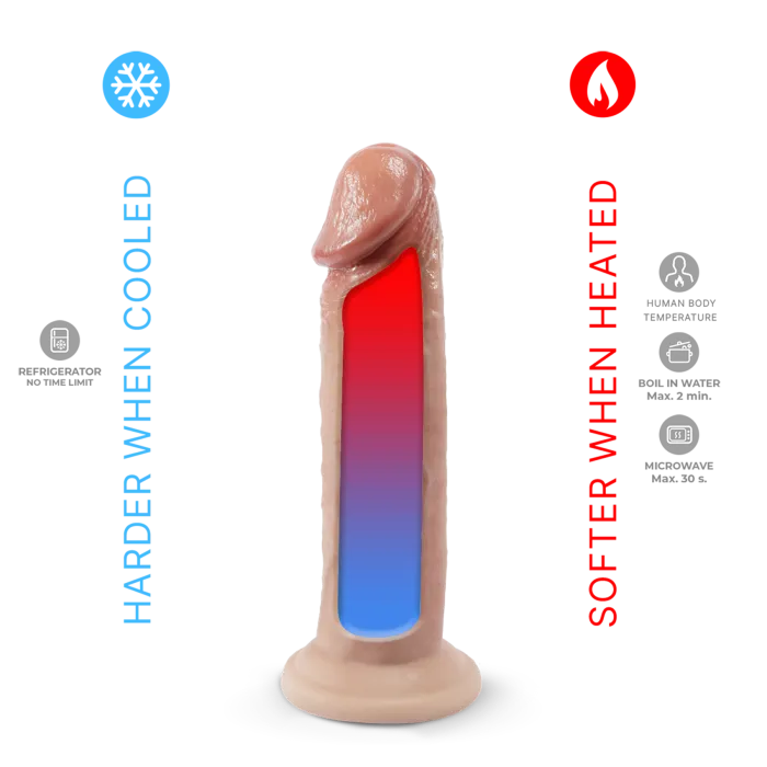 The Classics SILEX-D Model 2 dildo 6 inch vanilla