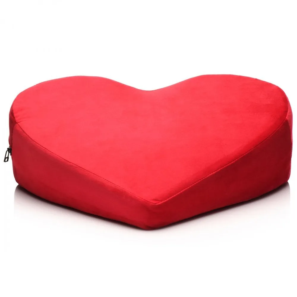 Bedroom Bliss Heart Pillow standjeskussen rood hartvormig