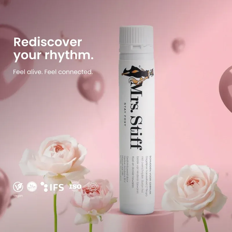 Mrs Stiff Libido Booster vrouwen lustshots natuurlijk 5 stuks