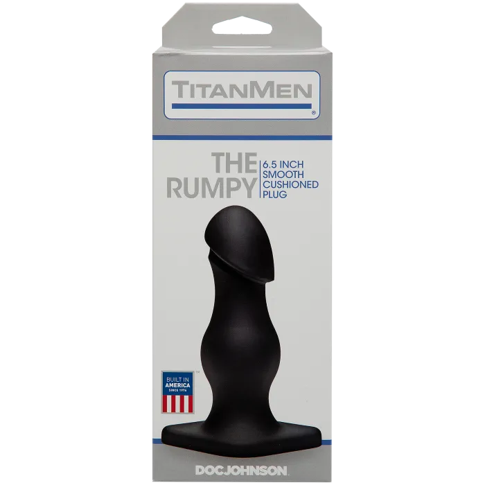 The Classics TitanMen The Rumpy buttplug zwart