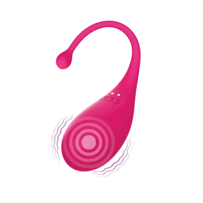 Adrien Lastic Palpitation trilei met app fuchsia siliconen
