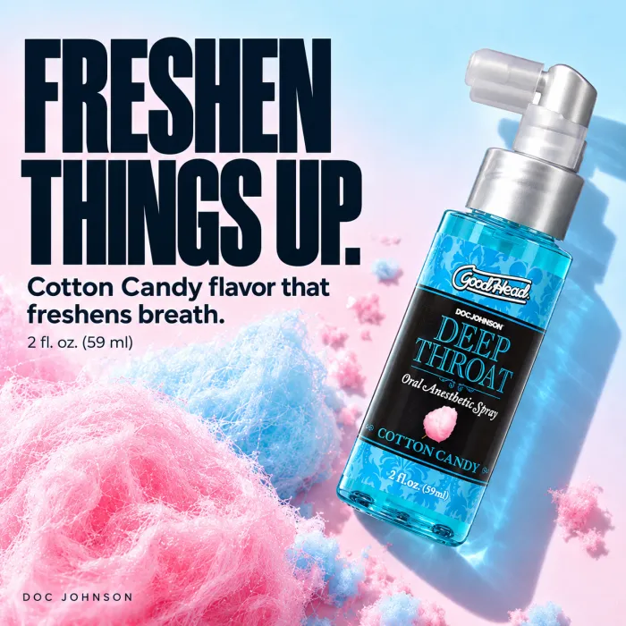 The Classics GoodHead Deep Throat keelspray cotton candy 59ml
