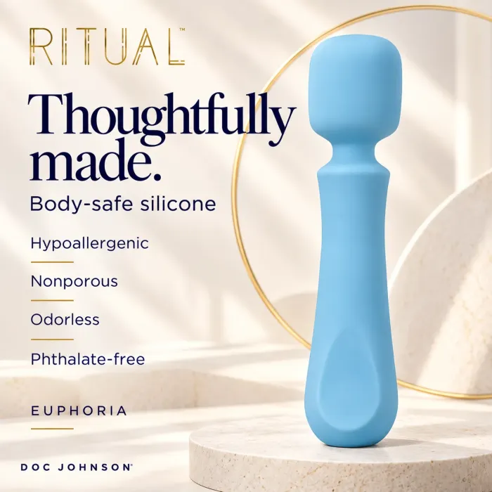 The Classics Ritual Euphoria Wand Vibrator 10 standen