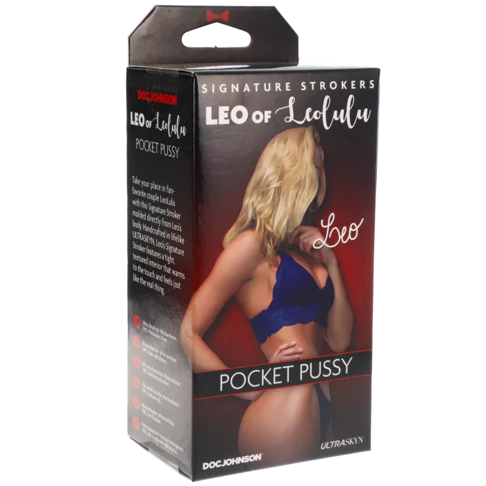 Signature Strokers Leo LeoLulu ULTRASKYN Pocket Pussy zacht