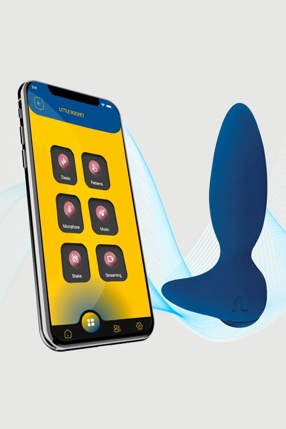 Adrien Lastic Little Rocket II + App prostaatvibrator