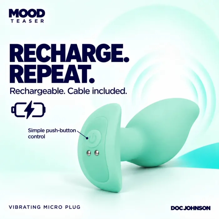 The Classics Mood Teaser vibrerende micro plug mint