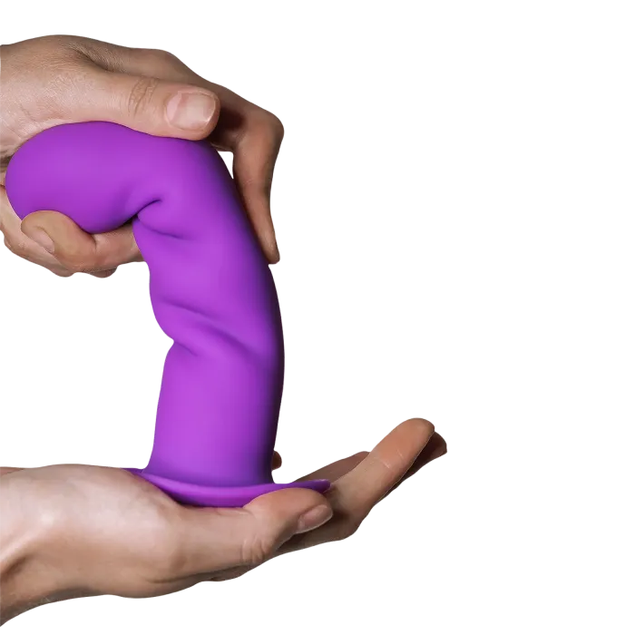 Adrien Lastic Hitsens 3 siliconen dildo paars dual density