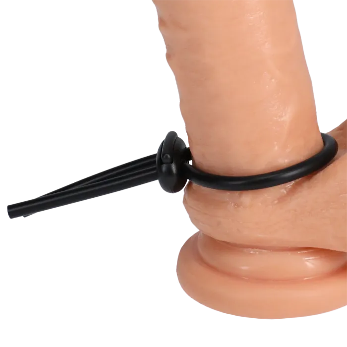 The Classics ROCK SOLID Penisring Lasso Double Lock zwart verstelbaar