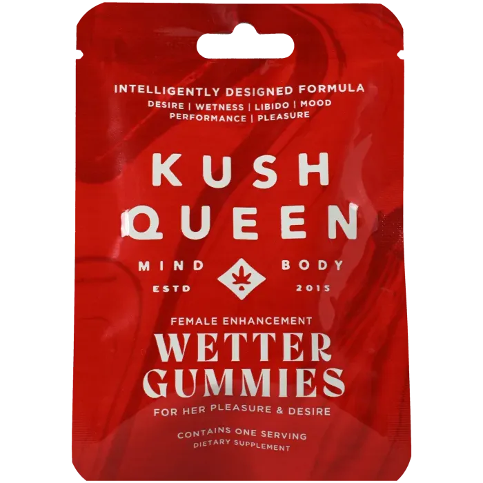 Kush Queen Wetter gummies vrouw 1 stuk stimulerend