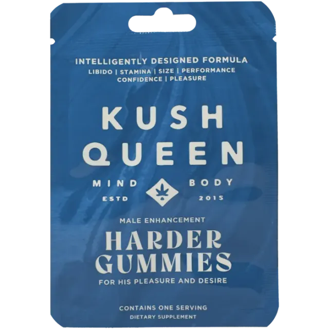 Kush Queen Harder gummies voor hem single natuurlijke ondersteuning