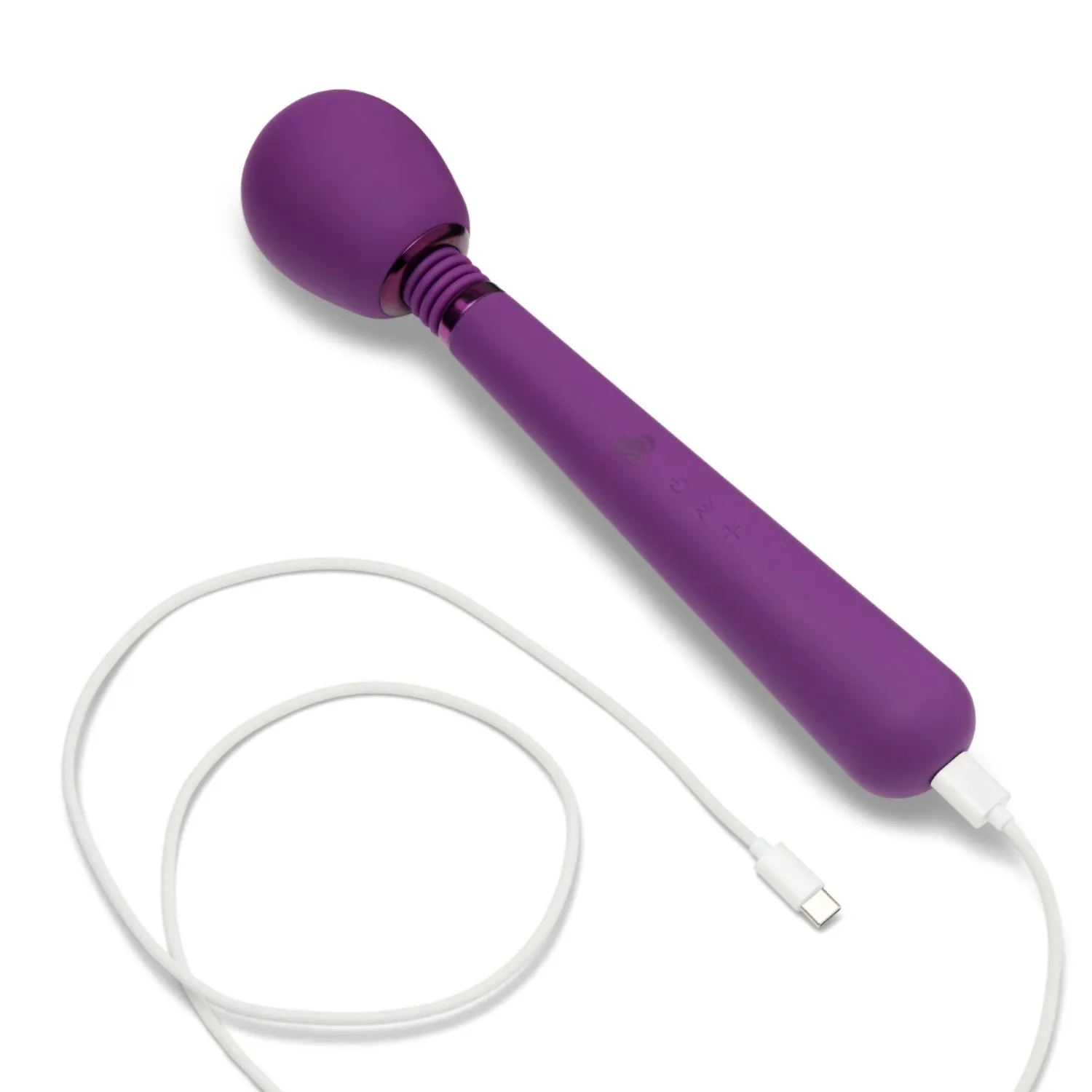 So Divine Wonder Wand Vibrator Paars Oplaadbaar Siliconen