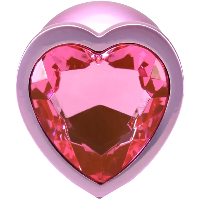 The Classics Booty Bling buttplug medium metaal roze