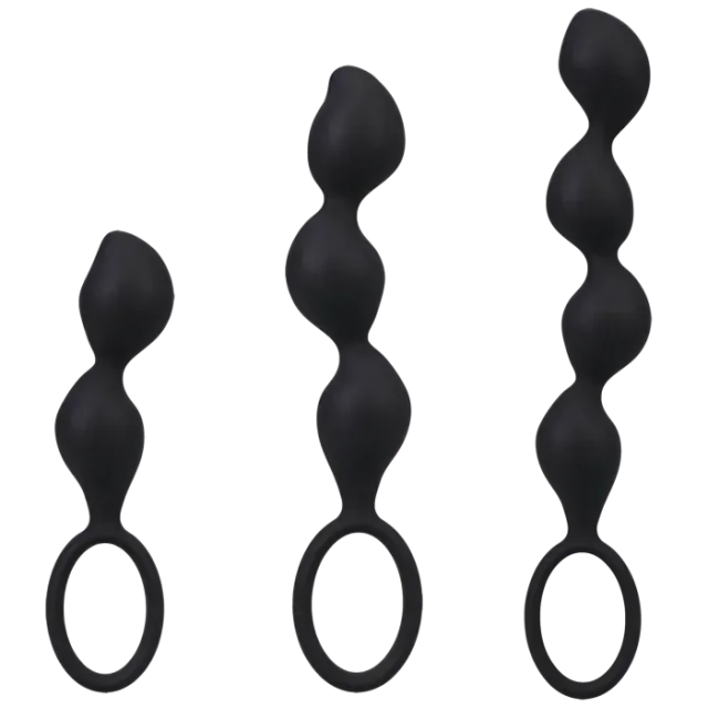 The Classics Mood Naughty Contour Beads anale pluggen 3 stuks