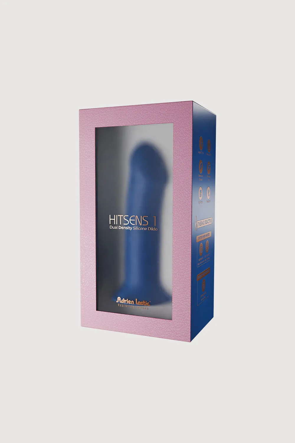 Adrien Lastic Hitsens 1 dildo met zuignap dual density