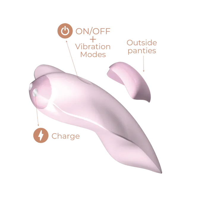 Adrien Lastic Temptation clitorisvibrator roze handsfree