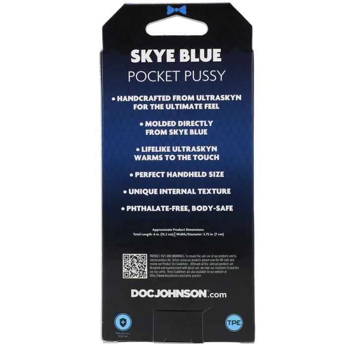 The Classics Signature Strokers Skye Blue pocket pussy vanilla