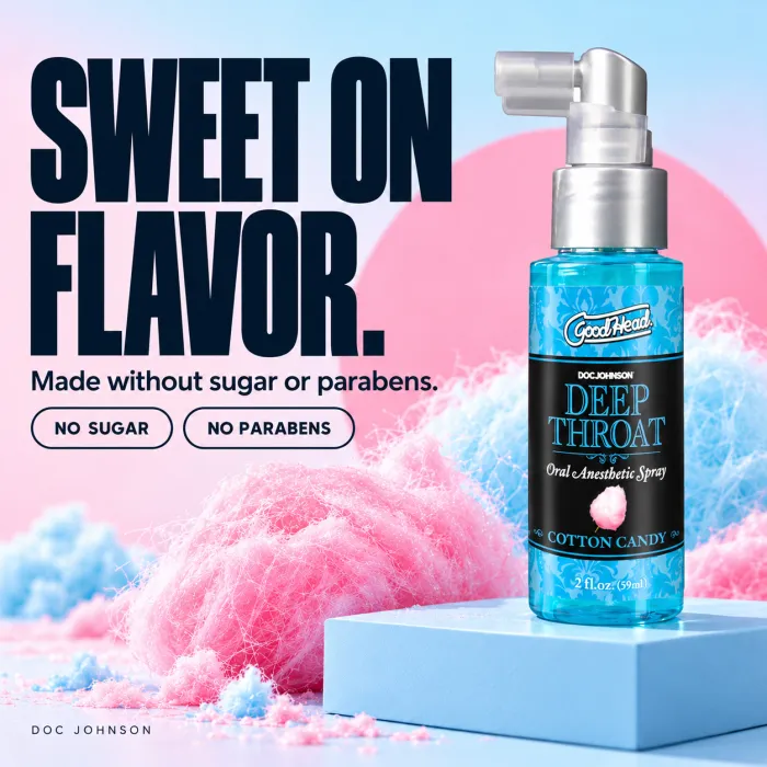 The Classics GoodHead Deep Throat keelspray cotton candy 59ml