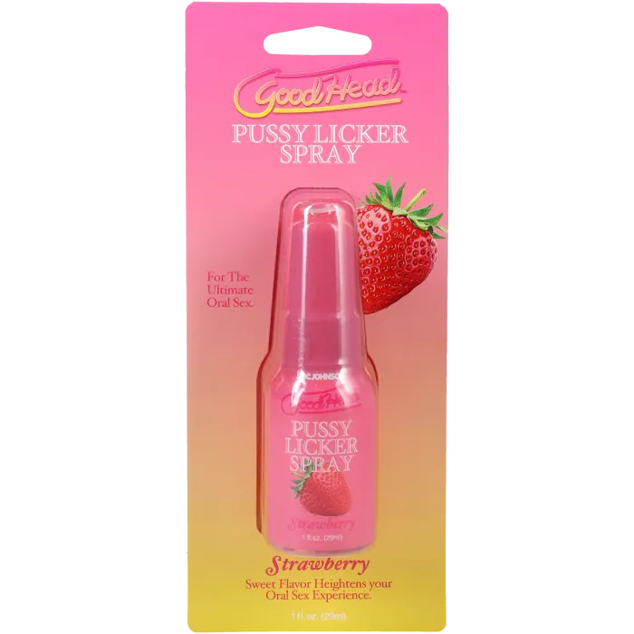 GoodHead Pussy Licker orale spray aardbei 29 ml