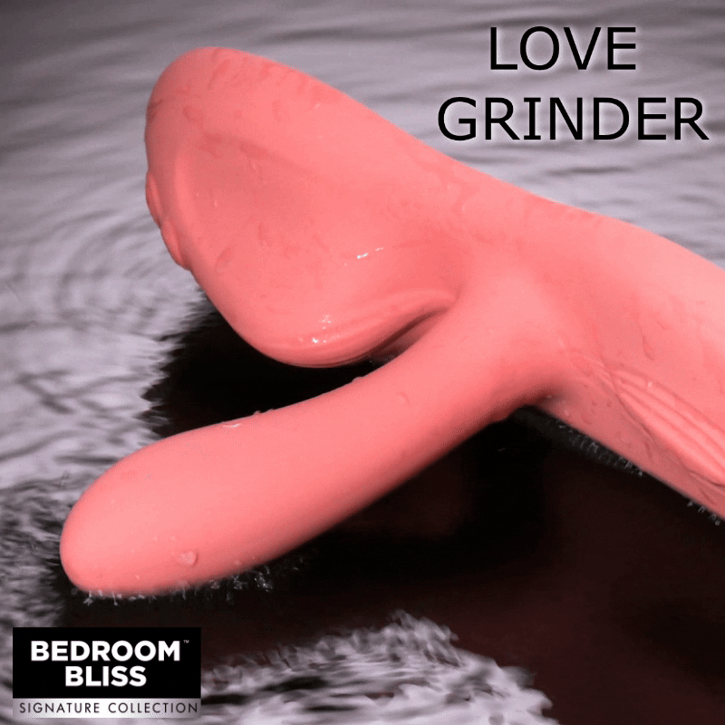 Bedroom Bliss Lover's Grinder vibrator silicone met afstandsbediening