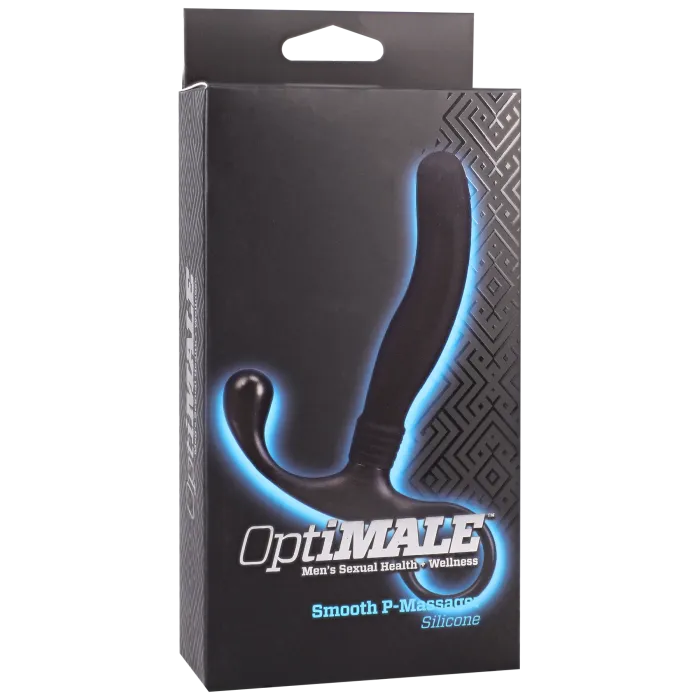 The Classics OptiMALE Smooth prostaat massager silicone zwart