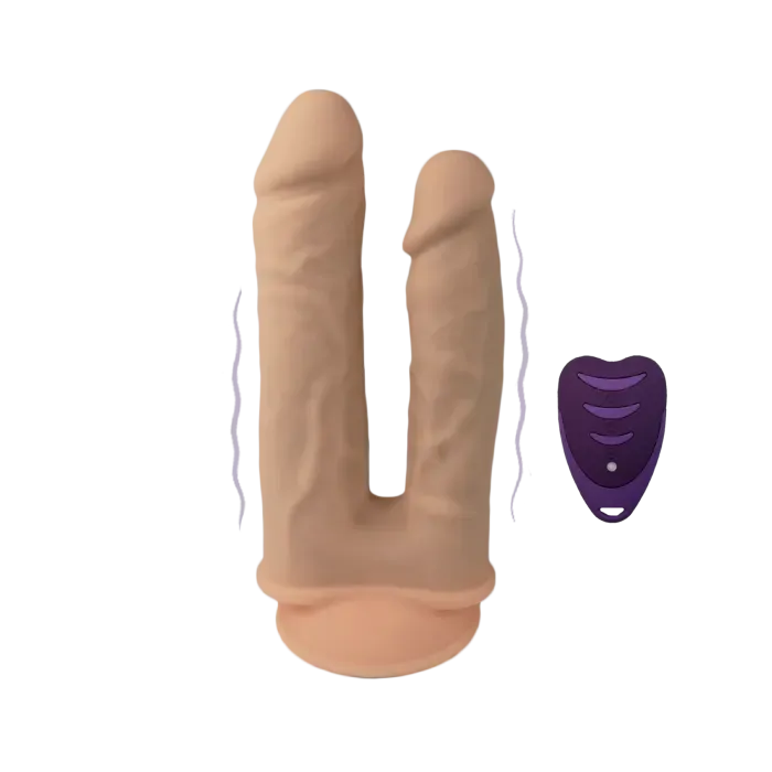 Silex-D The Original dubbele dildo vibrerend 7+8 inch flexibel
