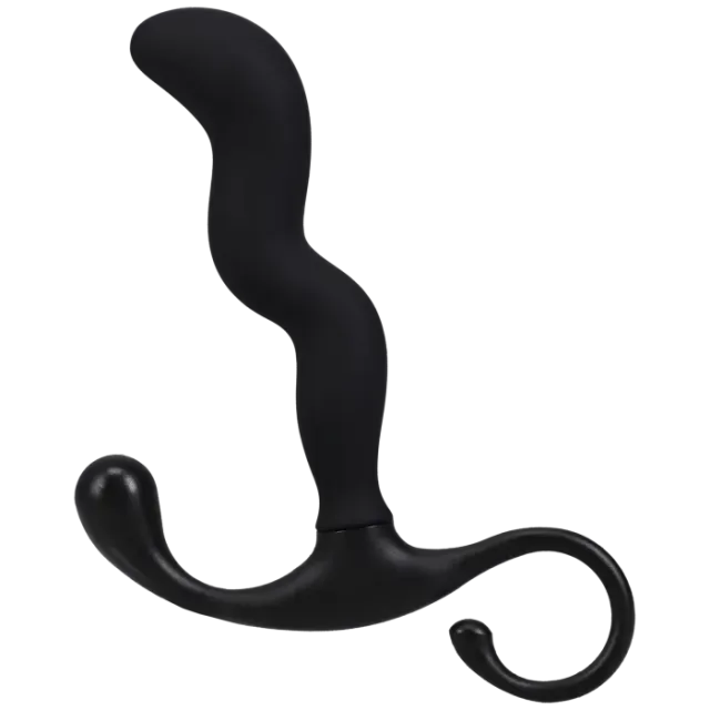 The Classics OptiMALE Zig Zag prostaatmassager zwart siliconen