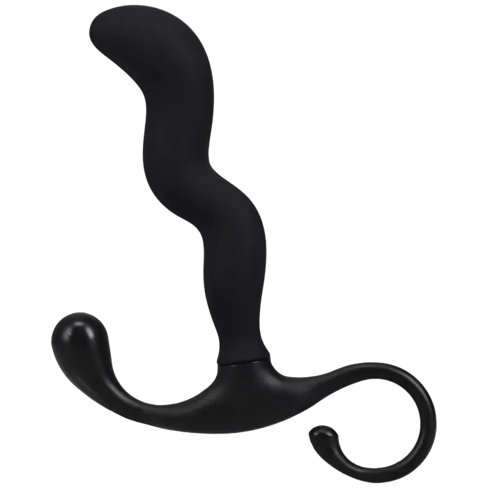 The Classics OptiMALE Zig Zag prostaatmassager zwart siliconen