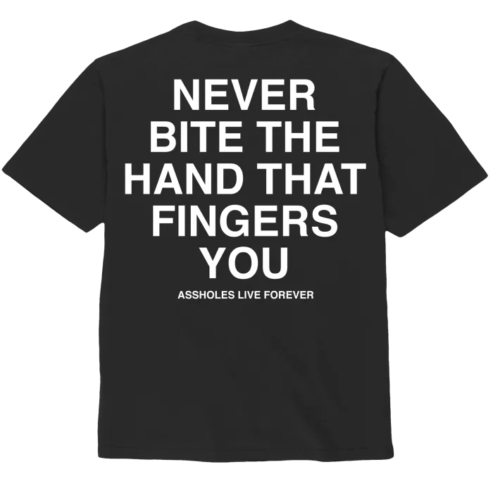 The Classics Assholes Live Forever T-shirt Small zwart katoen