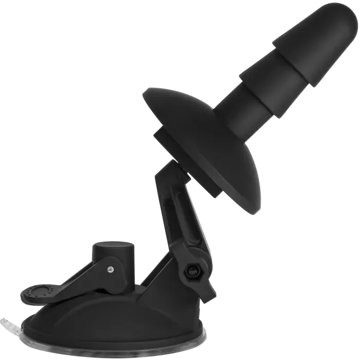 Vac-U-Lock Deluxe Suction Cup Plug zuignap zwart handsfree